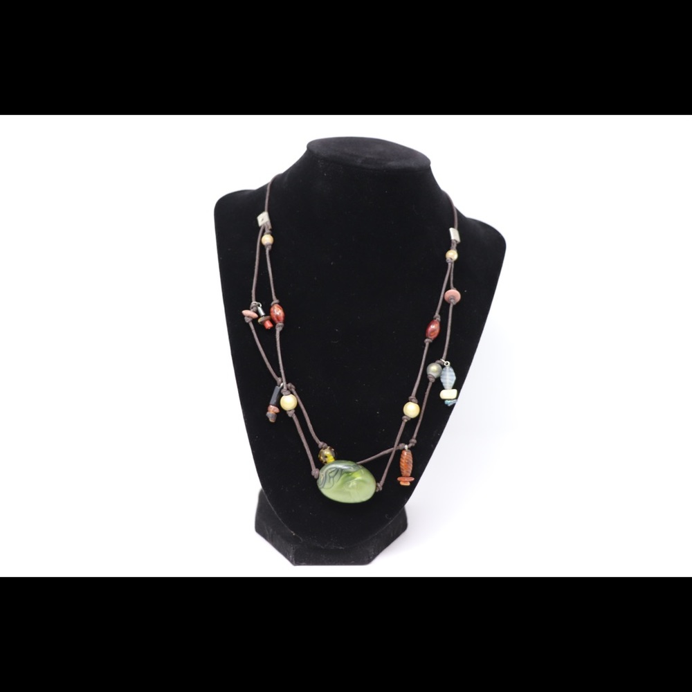Cute stone necklace